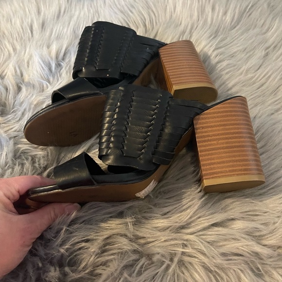 Cato 39724282 chunky heel sandals size 7 3.5” heel - Picture 5 of 11